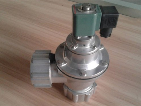 DMF-ZM right angle solenoid pulse valve with nut