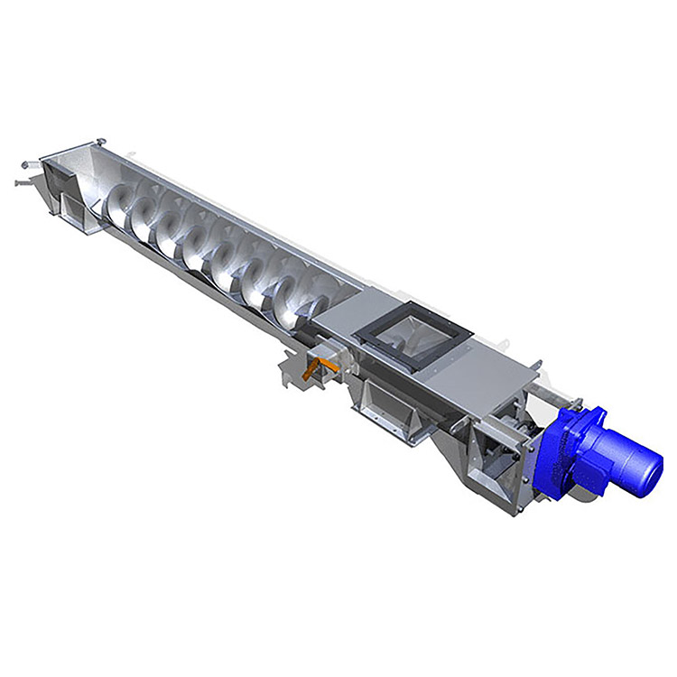 Flexible Portable Industrial Fertilizer Tubular Cement Powder Screw Grain Clay Pellet Transport Screw Conveyor