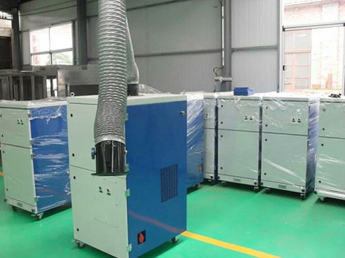Single-arm welding fume purifier