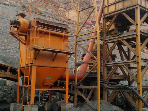 Vibrating screen dust collector