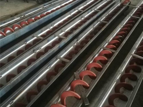 Shaftless screw conveyor