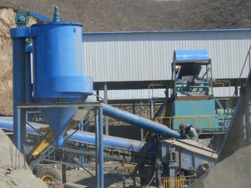Ore dressing plant dust collector